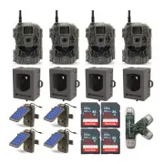 Stealthcam DS4K Transmit Cellular Trail Camera Security and Power Bundle