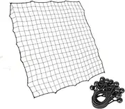 Soccer Catching Net - Football Rebound Net with Elastic Cords, 39 37 39 37 Inch | School Football Training Aid, Backyard Practice Nets, Portable Catching and Passing Rebound Tool