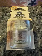 RARE VANILLA SATIN Yankee Candle Ultimate Air Freshener! ONLY On eBay!!
