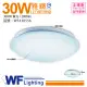 【DanceLight 舞光】LED 30W 3000K 黃光 全電壓 雅緻 吸頂燈 _ WF430556