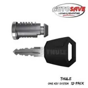 Thule One Key System - Includes 3 Keys, 12 Locks & 1 Master Key - 451200 NEW