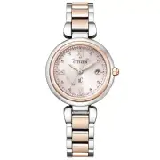 Citizen xC analog Titanium eco-drive solar radio women watch ES9465-50W