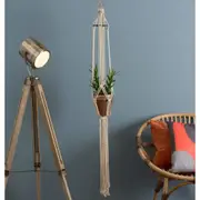 My Inifinity Macrame Plant Hanger DIY Kit - Natural Cream