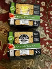 Bradley Smoker Apple Flavor Wood Smoking Bisquettes 48 Pack Lot 2 Boxes 96 Total