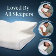 Sutera Dream Deep Pillow Orthopedic Contour Ergonomic Cervical Neck Memory Foam