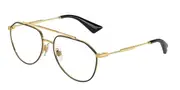 Dolce & Gabbana DG1353 1311 Men's Glasses Gold Size 57 - Private Health Rebate - Blue Light Block Available