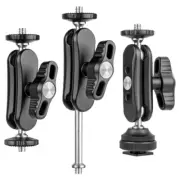 Travel Friendly Aluminum Camera Arm for Vloggings and Live Streaming Setups