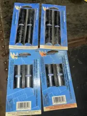 Lot Of 4 New Twin Packs Warner Paint Scraper Blade 2/5” And 2/2 1/2”