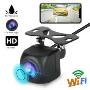 WiFi HD Wireless Phone Car Rear View Cam Backup Reverse Camera For Android & IOS