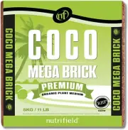 5Kg Coco Mega Brick Premium Coir Peat Organic Plant Growth Medium 55L