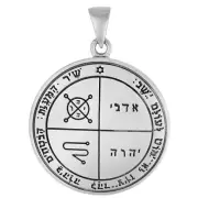 Sterling Silver Third Pentacle of Jupiter 3rd Protection Talisman Key of Solomon