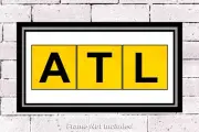 ATL Atlanta Airport Code 10" x 20" Color Photograph (APPMATL)