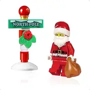 [LEGO] Holiday Minifigure - Santa Claus (with North Pole Stand) 10245