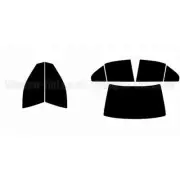 For Mitsubishi Galant 4-door 1999-03 Full Pre Cut Window Tint Kit Front & Rear
