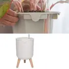 Cleverly Designed White Flowerpot Great for Enhancing Your Living Space