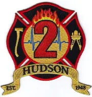 CANADA - Hudson, Quebec Fire Department - [ Shoulder Patch ]