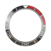 Bezel Black & Red Omega Seamaster in Ceramic 41.5/32.7mm