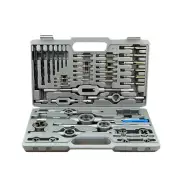 HSS Metric Hand Tap, Die and Drill 44pcs Set M3-M12