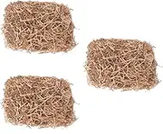 Healeved 3pcs 100g Light Coffee Crinkle Cut Paper Shred Filler Large Present Wrapping Box Stuffing
