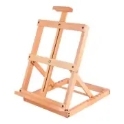 Wood Table Top Easel Adjustable Portable Art Easel for Painting Display