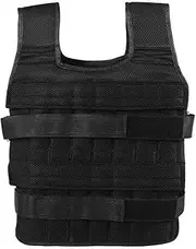 Maxmartt Weighted Vest, Workout Weight Vest for Men Oxford Cloth Breathable 50KG Weighted Vest Strength Training Jacket for Workout Fitness