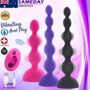 Remote Control Vibrating Anal Plug - Prostate Massager & Butt Vibrator for Adult