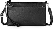 [befen] Genuine Leather Cross Body Bag Women Small Phone Bag RFID Shoulder Bags Women Handbags Clutch Bags for Women with 2 Straps