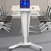 Podiums Lecterns & Podiums Portable Hostess Stand Mobile Standing Podium Height Adjustable Church Classroom Pulpits for Churches