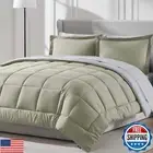 Nestl California King Comforter Set 7 Piece - Reversible Cal King Comforter S