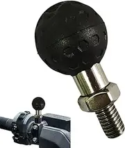 Générique Bike Handlebar Mount Holder | Handlebar Ball Mount Base - Heavy Duty Aluminum Alloy with 360° Rotation for Navigation System