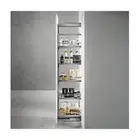 Diamond Pro Pull Out Pantry Unit 400Mm Cabinet 6 Trays