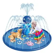 Splash Pad for , Octopus Sprinkler for Toddlers, 67" Inflatable Summer Water ...