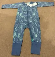 Bonds BNWT 2019 Blue Seahorse Zippy - Size 0 (6-12 Months)