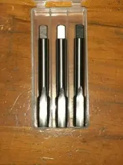UNF 3/4" X 16 RH HSS 3X Hand Tap set Taper Intermediate Plug Bottom ISO TS