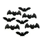 Bats! 4531 - Buttons Galore - Halloween Bat Embellishments - Craft Sewing Scrap