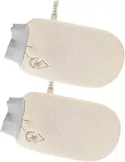 TOVINANNA 3sets Bath Exfoliating Mitts Body Scrubbing Gloves Shower Gloves for Body Wash 2pcs*3