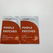 +1herolabs Pimple Patches Invisible Acne Vegan 72 Patches each Lot of 2