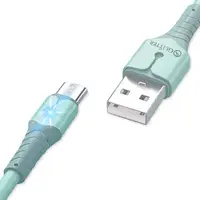 在飛比找松果購物優惠-Micro USB 液態矽膠手機充電傳輸線 快充線 快速充電
