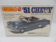 Vintage 1979 AMT Matchbox 51 Chevy Bel Air Convertible Model Kit PK-4111 Sealed