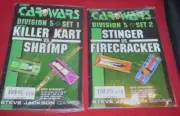 (2) Steve Jackson Games 2002: Car Wars - Division 5, Set 1 & Set 2 - Drive Angry