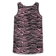 [Baum Und Pferdgarten] Baum Und Pferdgarten Zebra-print Mini Dress 34 FR BLACK/PINK