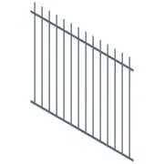 ProtectorAl 350 - 1200 x 1200mm Deep Ocean Raked 16-30º Picket Top Pool Fence Panel
