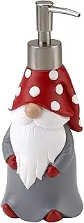 Avanti Linens - Soap Dispenser/Lotion Pump, Countertop Accessories, Christmas Home Decor (Gnomes Walk Collection)