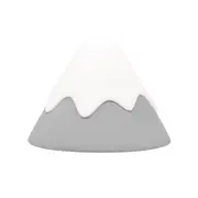 Creative Bedroom Bedside Snow Mountain Lamp Touch Led Charging Eye Protection Night Light Lamps