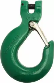 Campbell 9/32" & 5/16" Chain Grade Clevis Hook Alloy Steel G100, MPN: 5746495PL