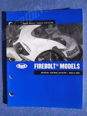 2008 HARLEY BUELL PARTS CATALOG MANUAL FIREBOLT MODEL 99574-08Y NEW