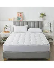 Royal Velvet Honeycomb Soft Knit Mattress Topper