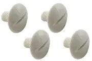 4 Pack of Polaris 180 280 Pool Cleaner Wheel Screws C55 Replacement by CMP