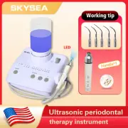 LED Dental Ultrasonic Piezo Scaler w/ 2 Bottles Handpiece fit Cavitron EMS tips