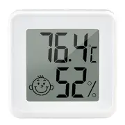 Digital Humidity Indoor Outdoor Hygrometer Thermometer Temperature Meter w/ LCD